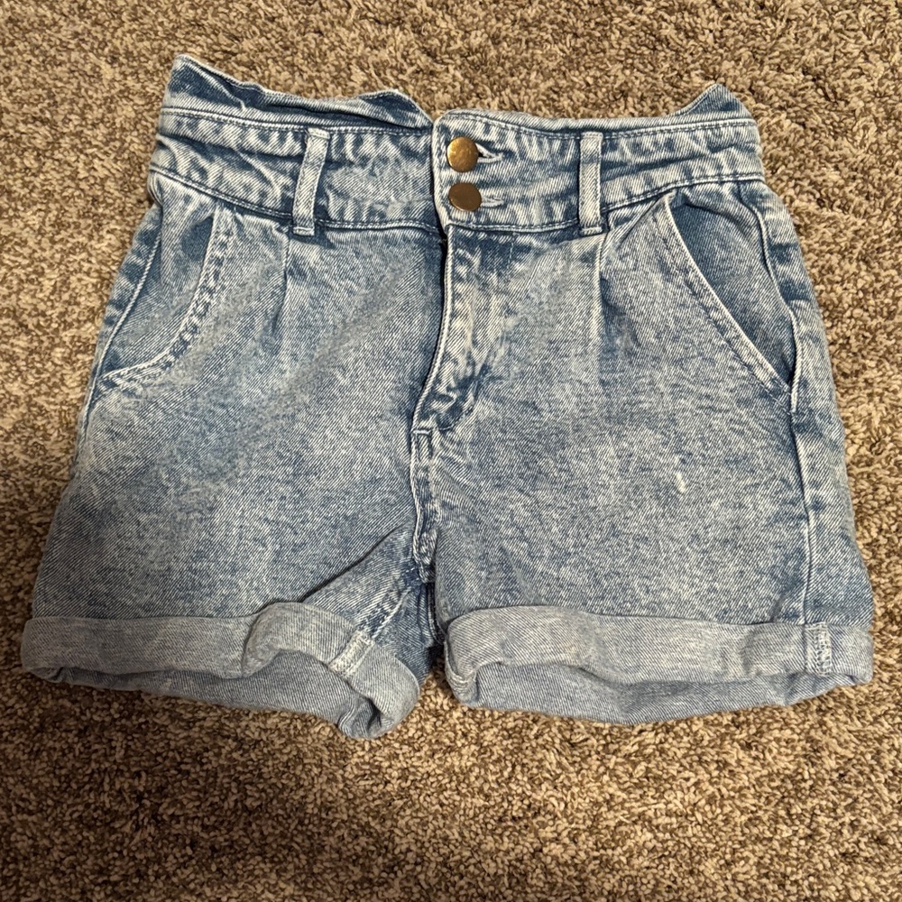 GB Girla Denim Blue Kid Shorts